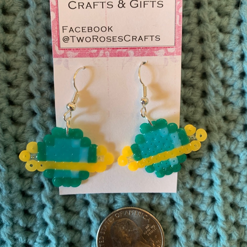 Planet earrings